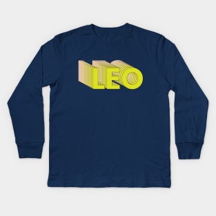 Leo Kids Long Sleeve T-Shirt